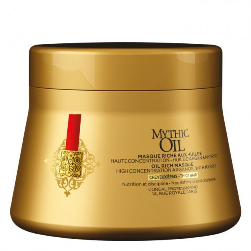 L'Oréal Pro Mythic Oil maschera per capelli grossi 200 ml