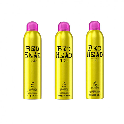 Kit 3 pezzi shampoo secco spray Tigi Bed Head Oh Bee Hive 238 ml
