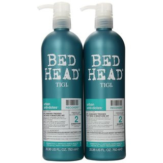 Tigi Bed Head Kit maxi urban antidotes recovery shampoo + balsamo 750 ml