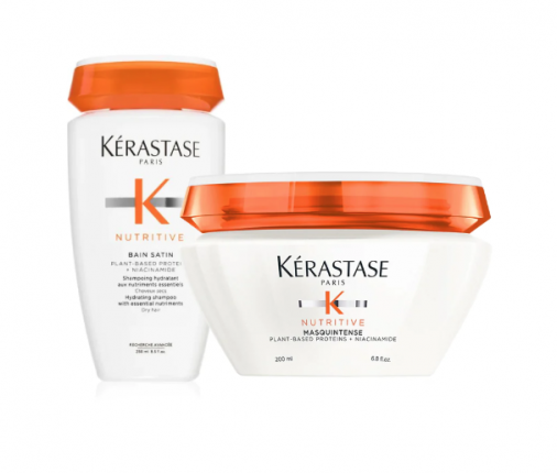 kit nutrimento Kérastase capelli normali fini shampoo maschera 