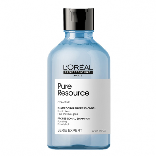 Shampoo purificante L'Oréal per capelli grassi, antiossidante proetttivo, 300 ml