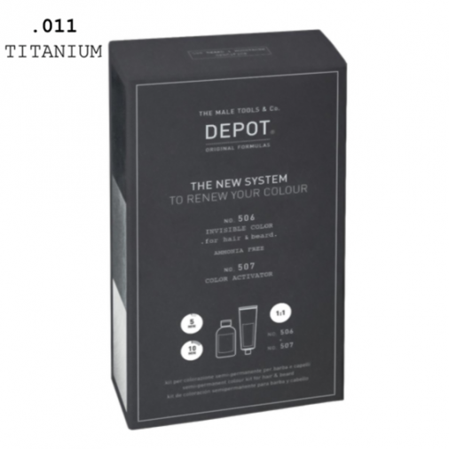 Depot n° 506 e n° 507 invisible color .011 titanium