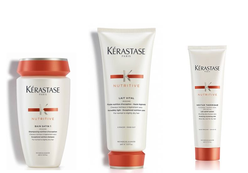 Kit nutrimento capelli normali fini shampoo balsamo crema Kérastase -  Sereni Hair & Shop