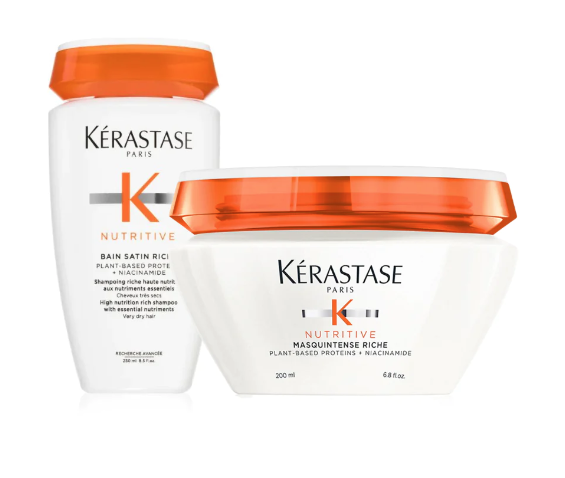 Kit nutrimento capelli molto secchi grossi shampoo maschera crema Kérastase  - Sereni Hair & Shop