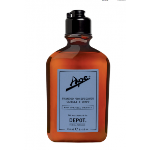 Shampoo tonificante corpo e capelli Depot 250 ml
