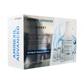 L'Oréal Pro Série Expert Programma densificante di mantenimento Aminexil advanced pro hair regular 30 (30 fiale + shampoo density advanced)