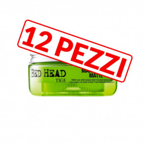 Kit 12 pezzi cera opaca per capelli Manipulator Matte Bed Head Tigi 57 gr