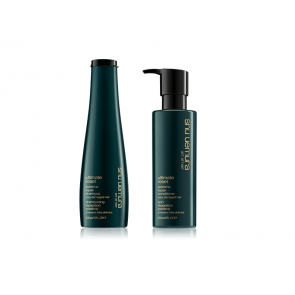 Shu uemura kit Ultimate reset shampoo balsamo capelli sfibrati sottili
