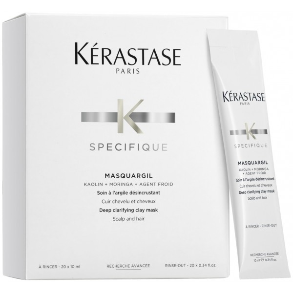 Kerastase spécifique maschera purificante a monodosi masquargil Kerastase  spécifique 20x10 ml - Sereni Hair & Shop