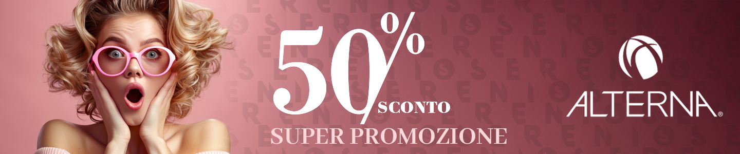 Alterna in sconto 50%