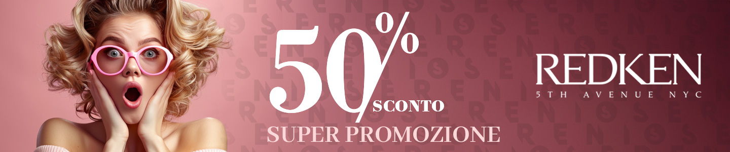 Redken in sconto 50%