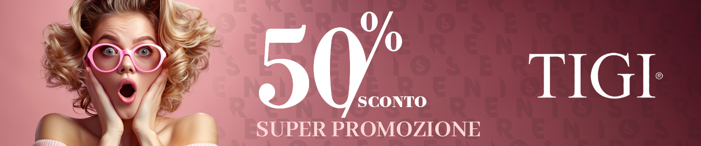 angle Tigi in sconto 50%